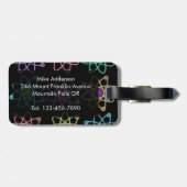 原子おもしろい科学引用文ことわざ ラゲッジタグ (裏面横)