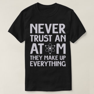 原子おもしろい科学 Tシャツ