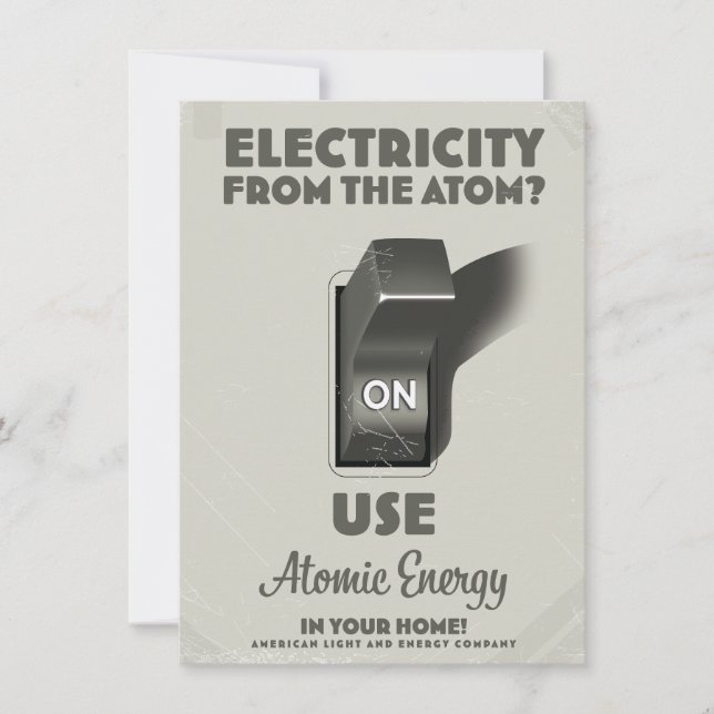 原子からの電気 (正面)