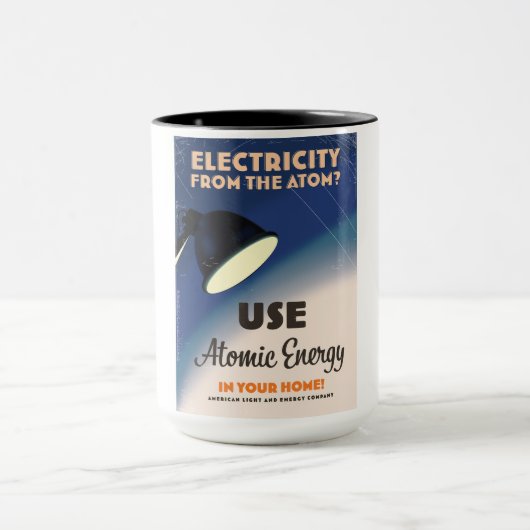 原子から電気を? マグカップ (中央)