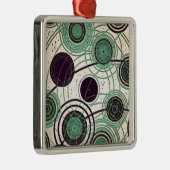 原子と電子 メタルオーナメント (右)