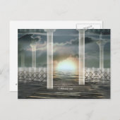 原子の上昇 ポストカード (正面/裏面)