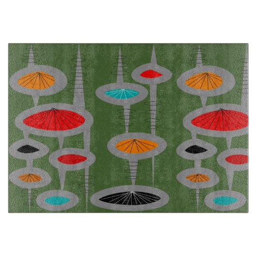 原子の中世インスパイア紀型  カッティングボード (正面)