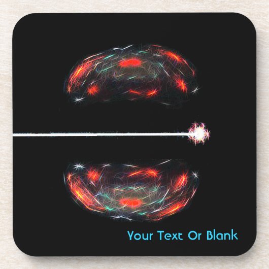 原子の分割 コースター (正面)