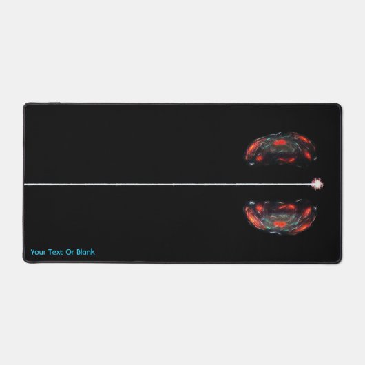 原子の分割 デスクマット (正面)