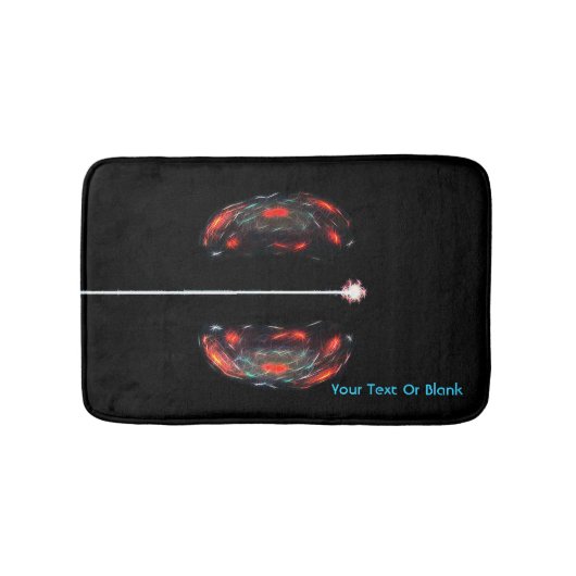 原子の分割 バスマット (正面)