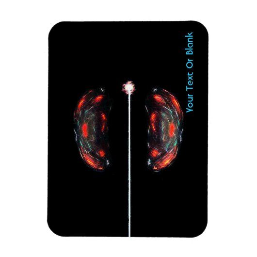 原子の分割 マグネット (縦)