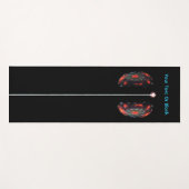 原子の分割 ヨガマット (正面(横))