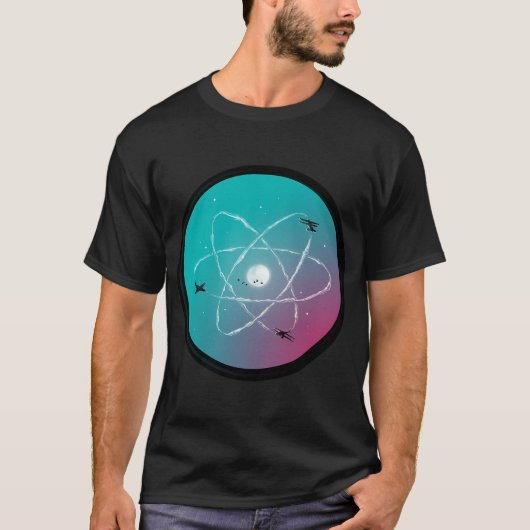 原子の形成 Tシャツ (正面)