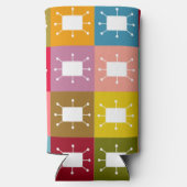 原子の長方形 スリム缶クーラー (裏面)