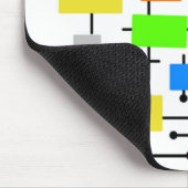 原子の長方形 マウスパッド (コーナー)