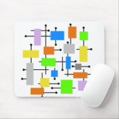 原子の長方形 マウスパッド (マウス)