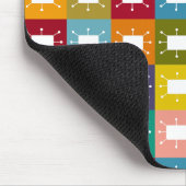 原子の長方形 マウスパッド (コーナー)