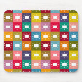 原子の長方形 マウスパッド (正面)