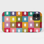 原子の長方形 Case-Mate iPhoneケース (裏面(横))