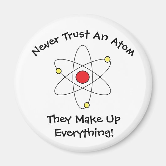 「原子を信用するな・・・」 マグネット (正面)