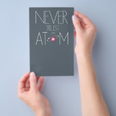 原子を信頼しない チラシ (ハンドル)