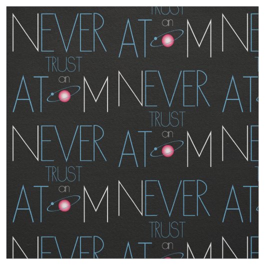 原子を信頼しない ファブリック (見本)