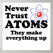 原子を決して信用しない ポスター (正面)