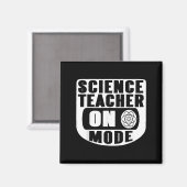 原子を添えておバカな科学教師モード発動中 マグネット (正面/裏面)