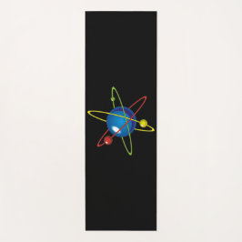 原子カラフルのモデル ヨガマット