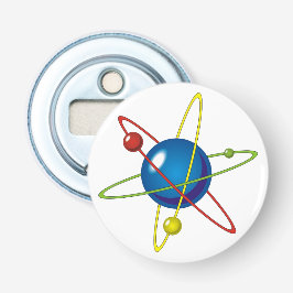 原子カラフルのモデル 栓抜き