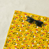 原子クモ ビーチタオル (インサイチュ)