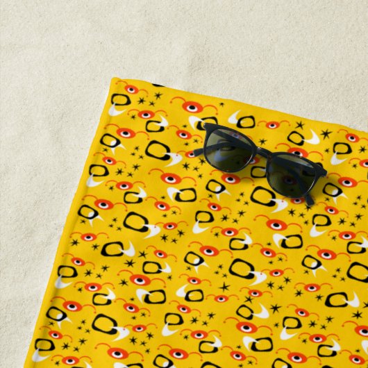 原子クモ ビーチタオル (インサイチュ)