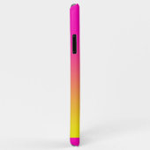 原子サンセット蛍光バラ黄 Case-Mate iPhoneケース (裏面/右)