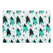 原子シェブロン 枕カバー (裏面-右)