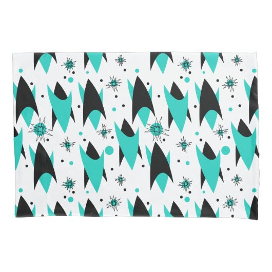 原子シェブロン 枕カバー (正面左)