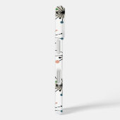 原子スターバストミッドセンチュリーモダンレトロ Case-Mate iPhoneケース (裏面 / 右)