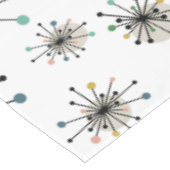 原子スターバスト大モチーフミッドセンチュリー テーブルクロス (アングル)