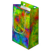 [原子タイダイ]虹の平和サイン好意抱き枕 スモールペーパーバッグ (裏面アングル)