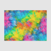 [原子タイダイ] V2レインボーサイケデリックカラー 薄葉紙 (正面)