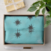 原子ターコイズスターバストティッシュペーパー 薄葉紙 (ギフト)