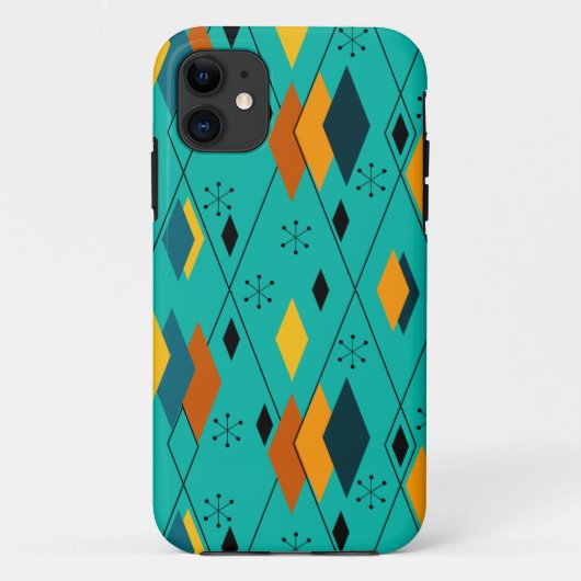 原子ダイヤモンド Case-Mate iPhoneケース (裏面)