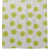 原子ピンホイール シャワーカーテン (正面)