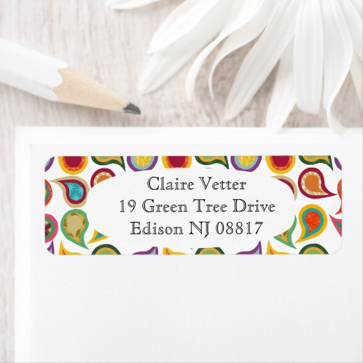 原子ペイズリー ラベル (インサイチュ)