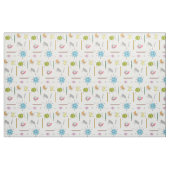 原子ポップ・アートの ファブリック (ファットクウォーター)