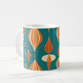 原子ミニマル滴下デザイン コーヒーマグカップ (正面左)