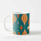 原子ミニマル滴下デザイン コーヒーマグカップ (左)