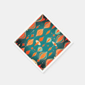 原子ミニマル滴下デザイン スタンダードカクテルナプキン (角)