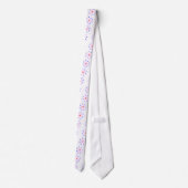 原子モデルベクトルクリップアート ネクタイ (裏面)