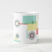 原子レトロの地域 ジャンボコーヒーマグカップ (正面)