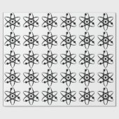 原子レトロの空想科学小説の紙 ラッピングペーパー (フラット)