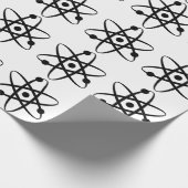 原子レトロの空想科学小説の紙 ラッピングペーパー (角)