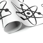 原子レトロの空想科学小説の紙 ラッピングペーパー (ロールコーナー)