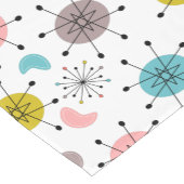 原子レトロスターバストパターン ショートテーブルランナー (コーナー)