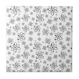 原子レトロ原子年齢パターン タイル